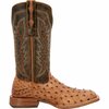 Durango Men's PRCA Collection Full-Quill Ostrich Western Boot, ANTIQUED SADDLE, W, Size 11 DDB0472